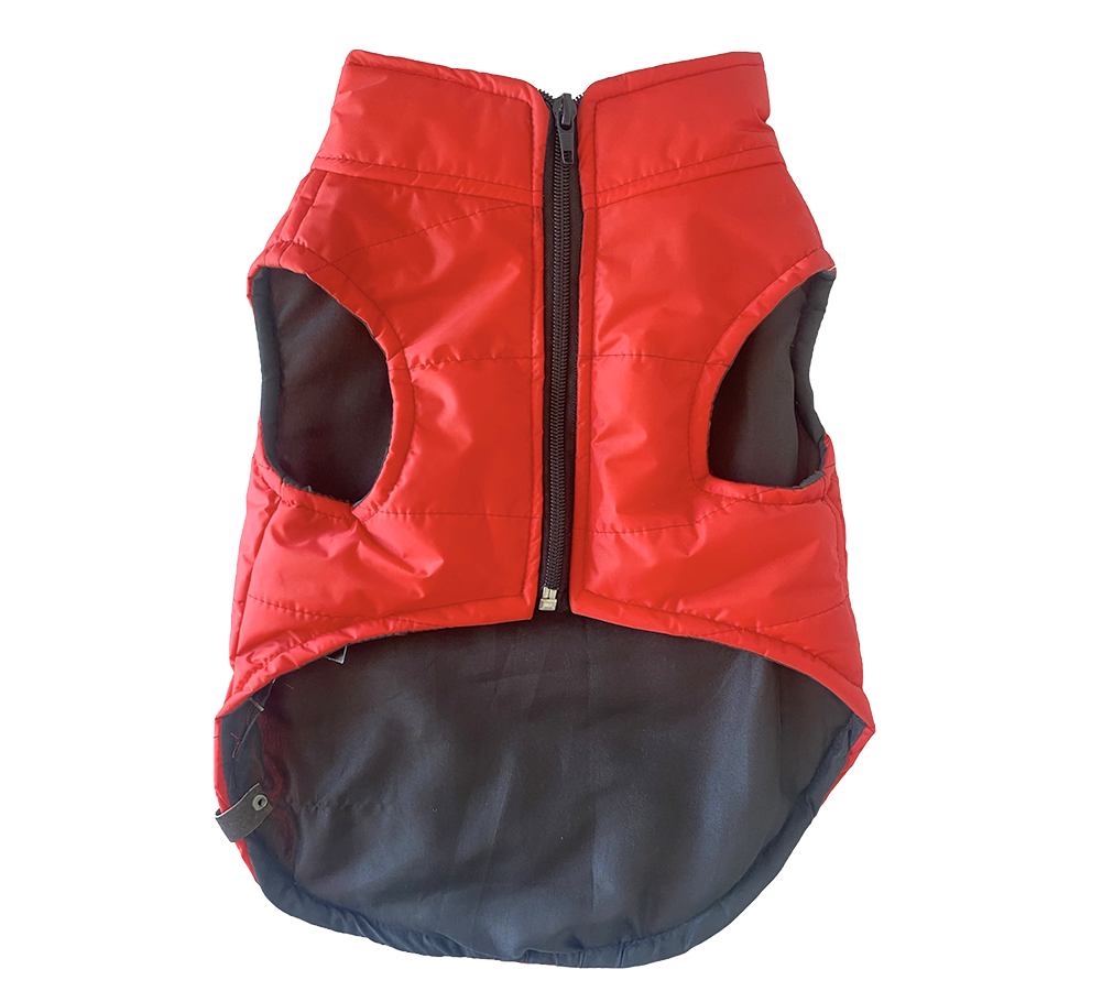 Chaleco Impermeable Rojo CHALECO-0022 costa rica prendas para mascota