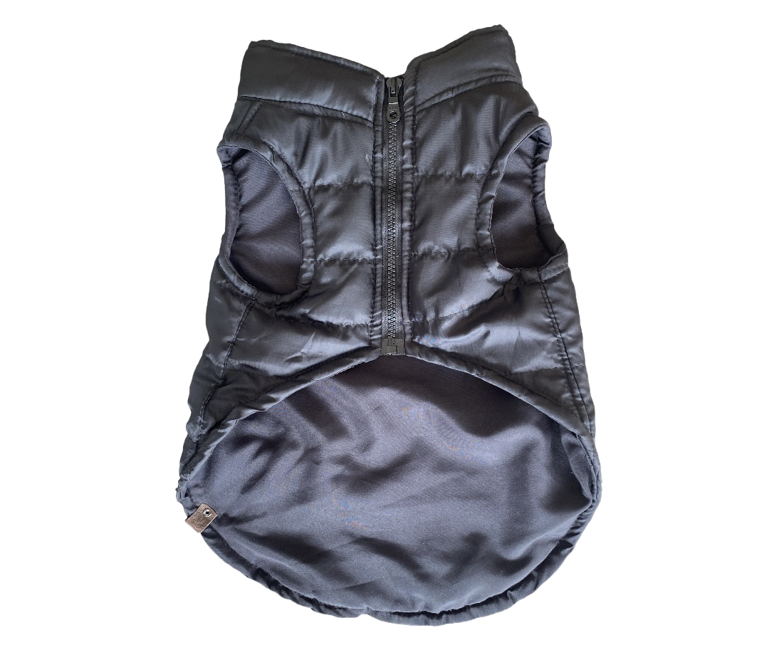 Chaleco Impermeable Negro CHALECO-0025 costa rica prendas para mascota