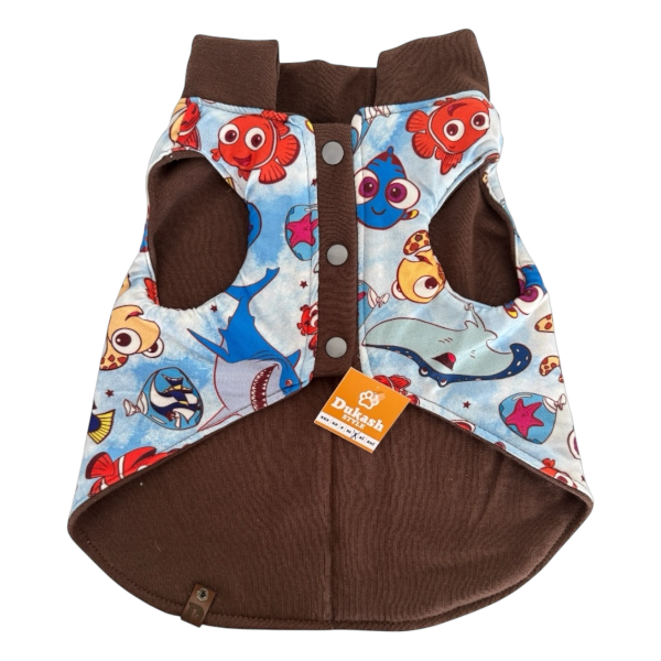 Chaleco Reversible Buscando a NEMO CHALECO-0005 costa rica prendas para mascota