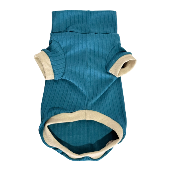 camisa para mascota cuello tortuga